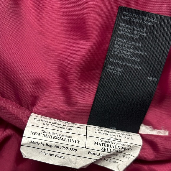•EUC• Purple Funnel Neck Puffer Vest by Tommy Hilfiger - Picture 5 of 10